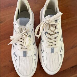 Clae Men's Salazar Sneakers Size 11.5 Off White Microchip